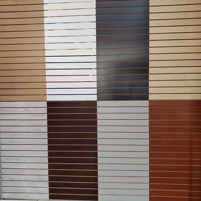Slat Board,groove Mdf,slotted MDF for Slatwall Display