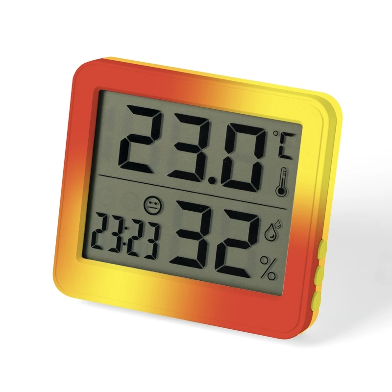 Custom Color Household Thermometer Hygrometer Indoor Baby Room Electronic Temperature Humidity Monitor Digital Thermometer