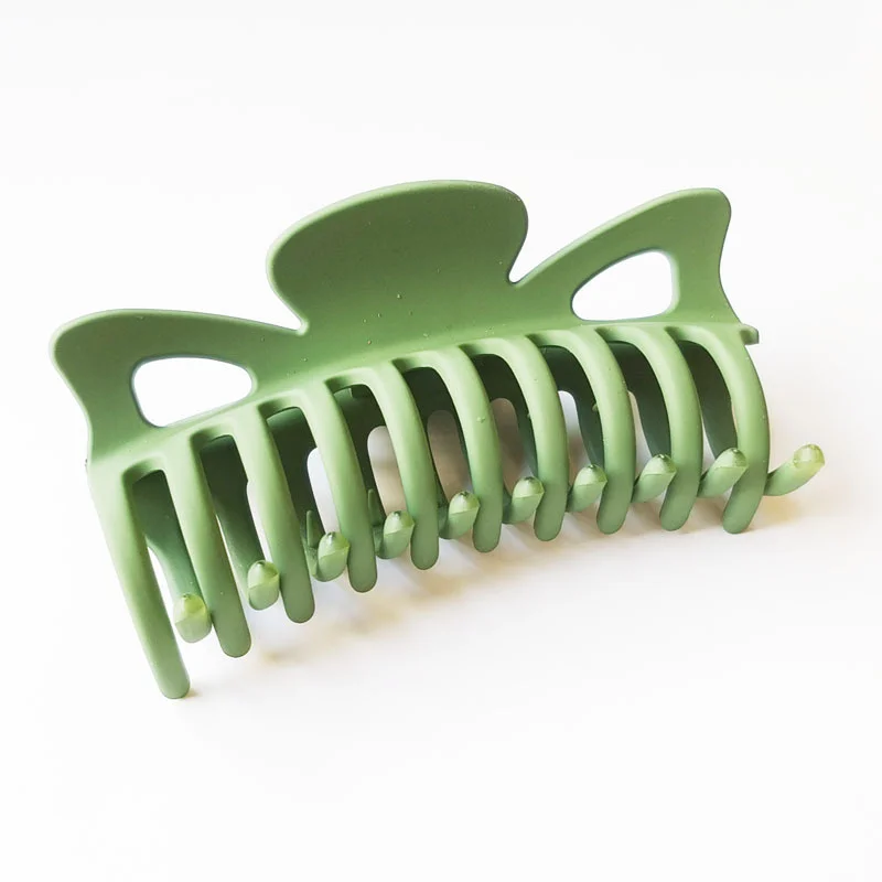 Factory Top Pick 12cm Large Hair Claw Clips Multicolor Matte Light Hair