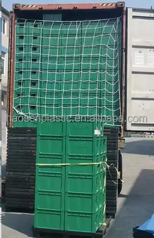 Heavy Duty Beer and Wine Glass Crate Stackable HDPE Plastic Mesh Style on Sale Drink Crate