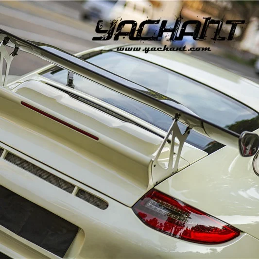 Carbon Fiber With Fiber Glass Base 2004-2012 911 997 Carrera GT4-Style Rear Spoiler GT Wing Bodykit