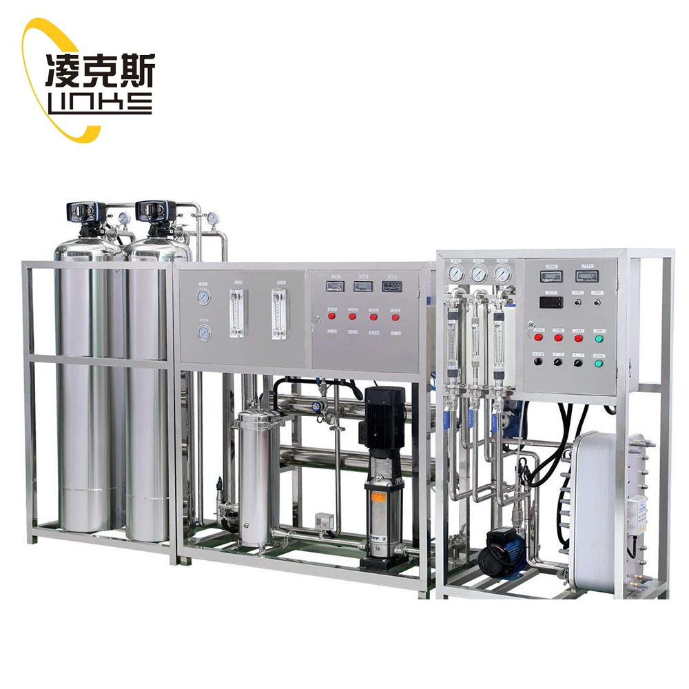 Pure Water Purifier Manufacture 1000Lph Dialysis Water Reverse Osmosis Treatment System Machine Plant for Sale