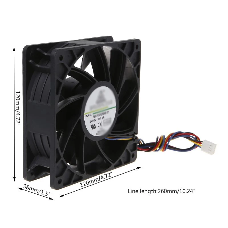 shlf1212rhe-17 cooling fan 12038 12v 5a| Alibaba.com