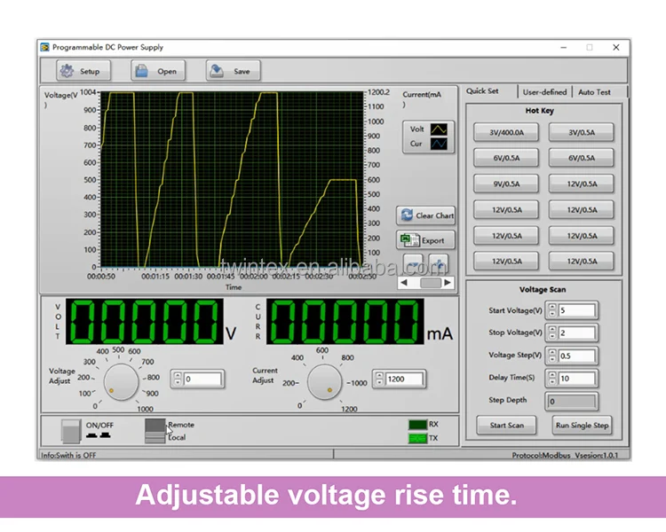 Programmable 5000V 4000V 3000V 2000V 1500V 1000V Adjustable Lab High Voltage DC Power Supply 3000W with Digital Communication