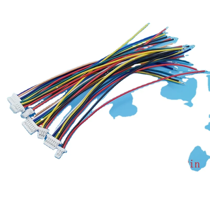 5個JSTSH1.0ピッチ1.0mm2/3/4/5/6/7/8ピンシングル/ダブル端子