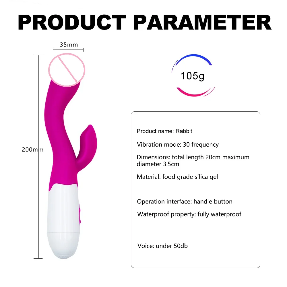 Rabbit Vibrator Wholesale Cheapest Rechargeable Silicone Vibrator Vibrator Sex Toys Woman Body Stocking for Girl