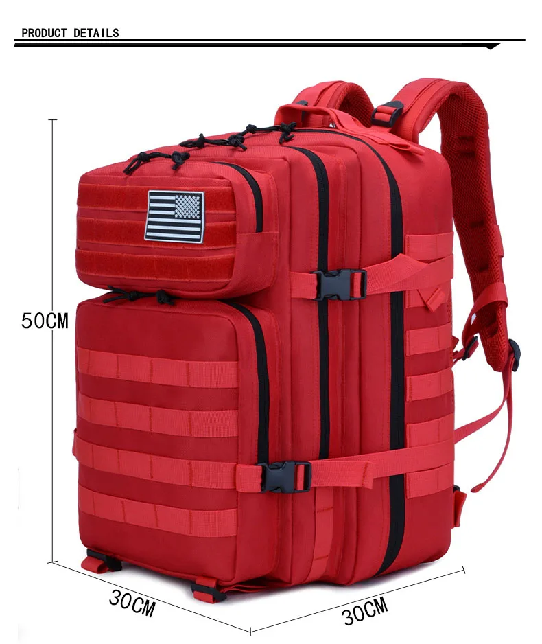 Outdoor Waterproof Hiking Gym Backpacks Trekking Fitness Bag 900d