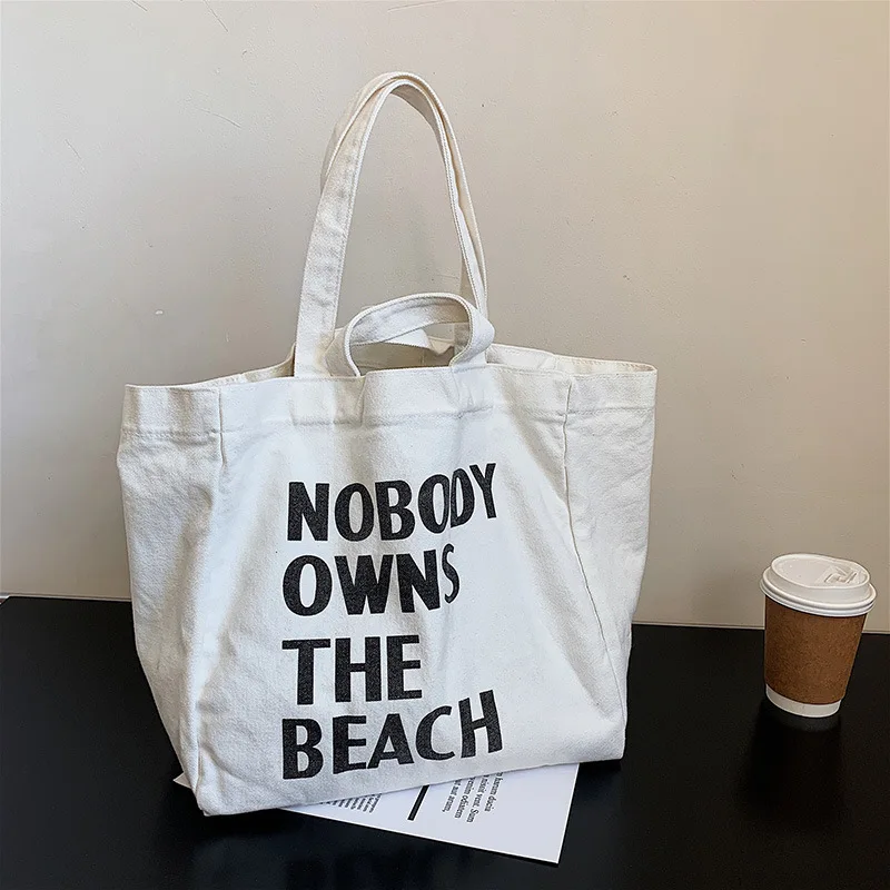 david horvitz コレクション nobody owns the beach トートバッグ