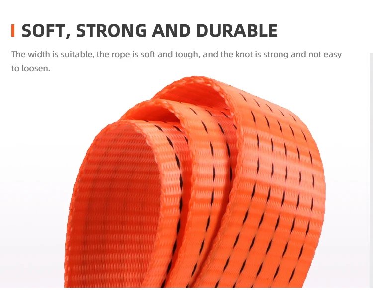 1 inch 2 inch 3T 4T 5T tension polyester lashing strap belt webbing for ratchet tie down strap manufacture