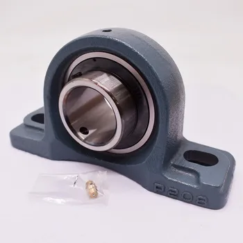 2 Pillow Block Bearings With Cast Iron Housing – UCP205-16 With UC205-16 Bearings By JSB Great Bearings