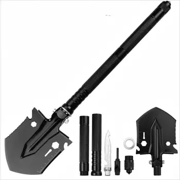 Survival Folding Shovel for Outdoor Camping Hiking Backpacking Gardening Fishing & Car Emergency Use