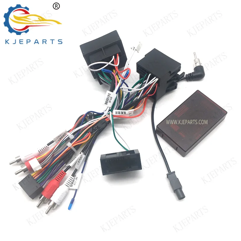 Car Android Player Adapter 42 Pin 36 Pin Connector Harness For Audis A3 ...