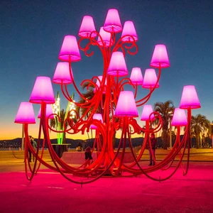 Outdoor Commercial Garden Lights for Square Decorative Lightings, Cultural Tourism, and Art Festivals