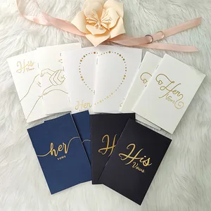 Customizable Personalized Wedding Vows Book A3 Size Notebook for Bride and Groom with Printed Paper Cover Romantic Gift