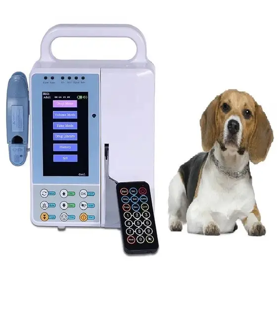 Veterinary Portable Infusion Pump Price Animal Clinic Automatic Electronic Volumetric Infusion Pump