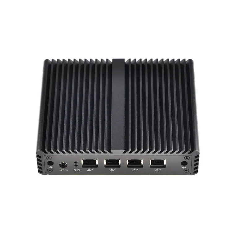 Qotom Q190G4N J1900 X86 Desktop Computer PC Mini Itx Server Barebone Firewall 4 Ethernet Router