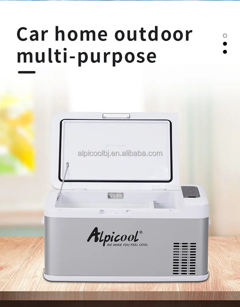 Alpicool Mk18 Portable Battery Refrigerator 12volt Dc Car Freezer