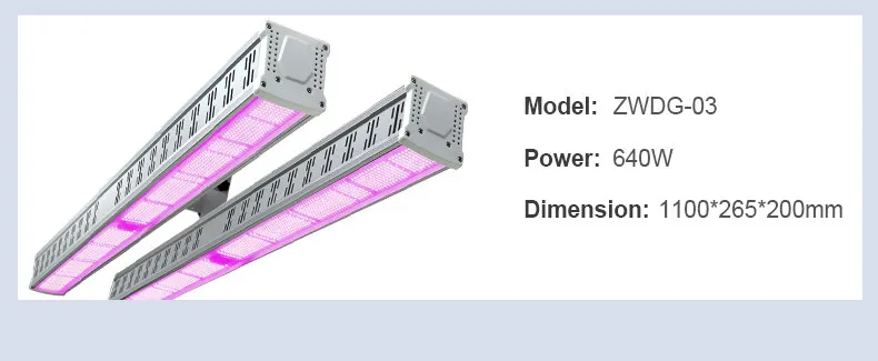 800W-1200W Full Spectrum LED Grow Light Bar LM301B LM301H EVO 660nm ...