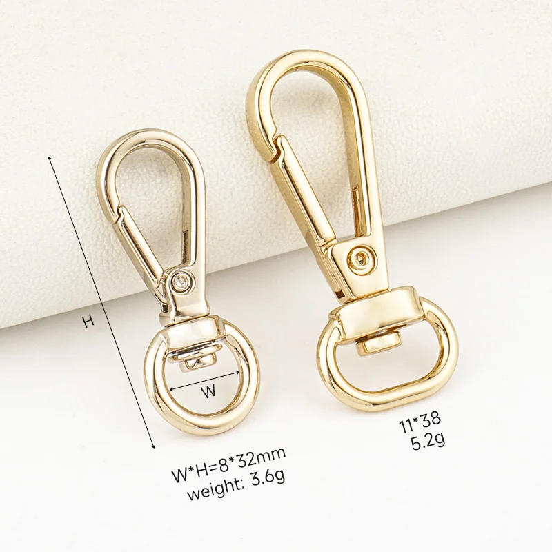 Bag Hardware Custom Snap Hook Diy Accessories 13mm Strap Purse Clasp