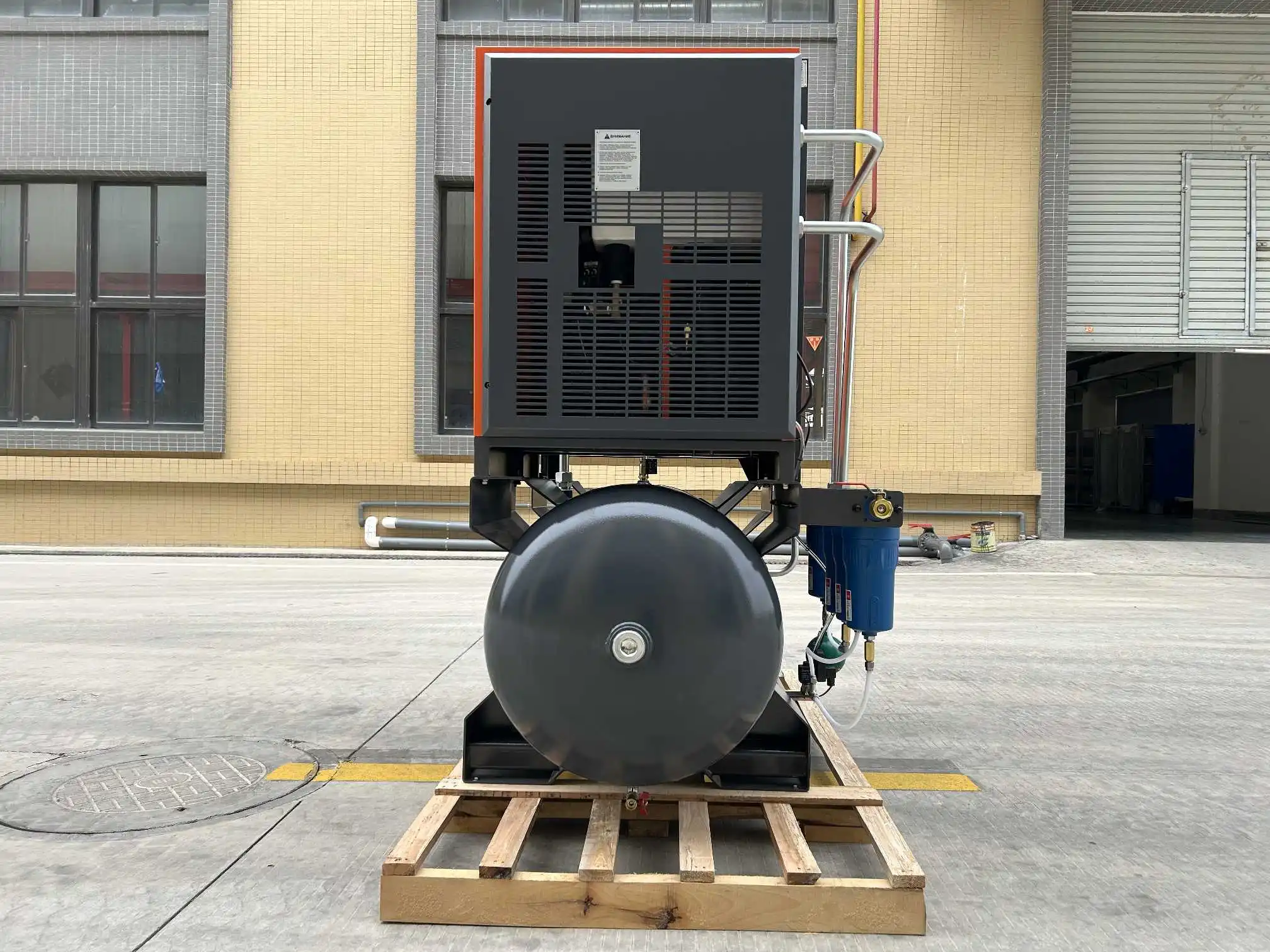 16bar Screw Compressor PM VSD for Laser Cutting Machine
