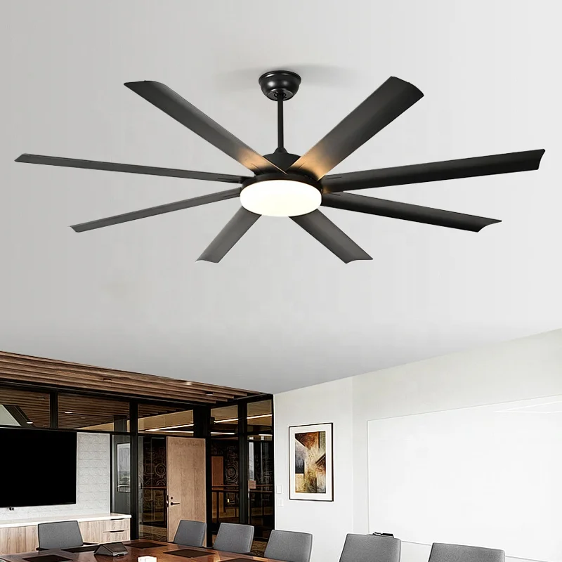 Popular Energy Saving 72 Inch Electric Ceiling Fan with LED Light Remote Control Outdoor Use Low Noise & Strong Wind