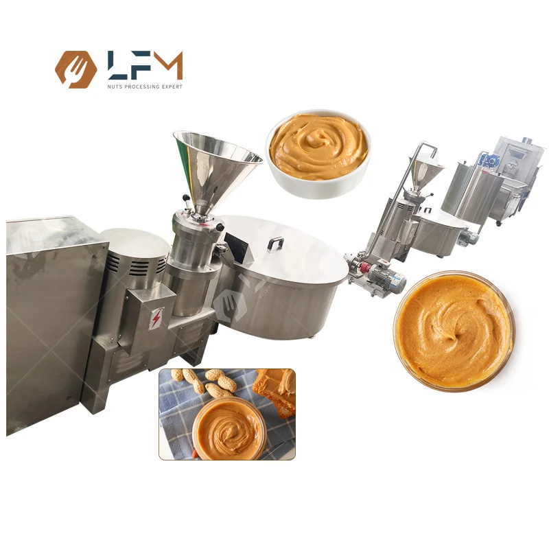 Sesame Seeds and Almond Butter Making Machine Grinding Peanut Butter Plant Manufacturer in China Zambia