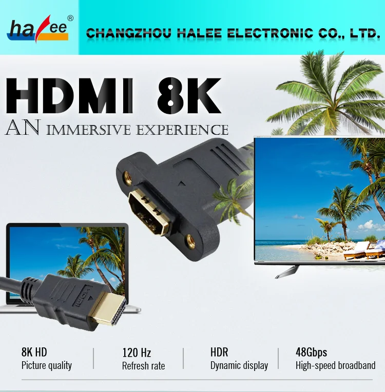 Hot Selling Cheap Price 8k Hdmi Cable With Firewire To Hdmi Adapter