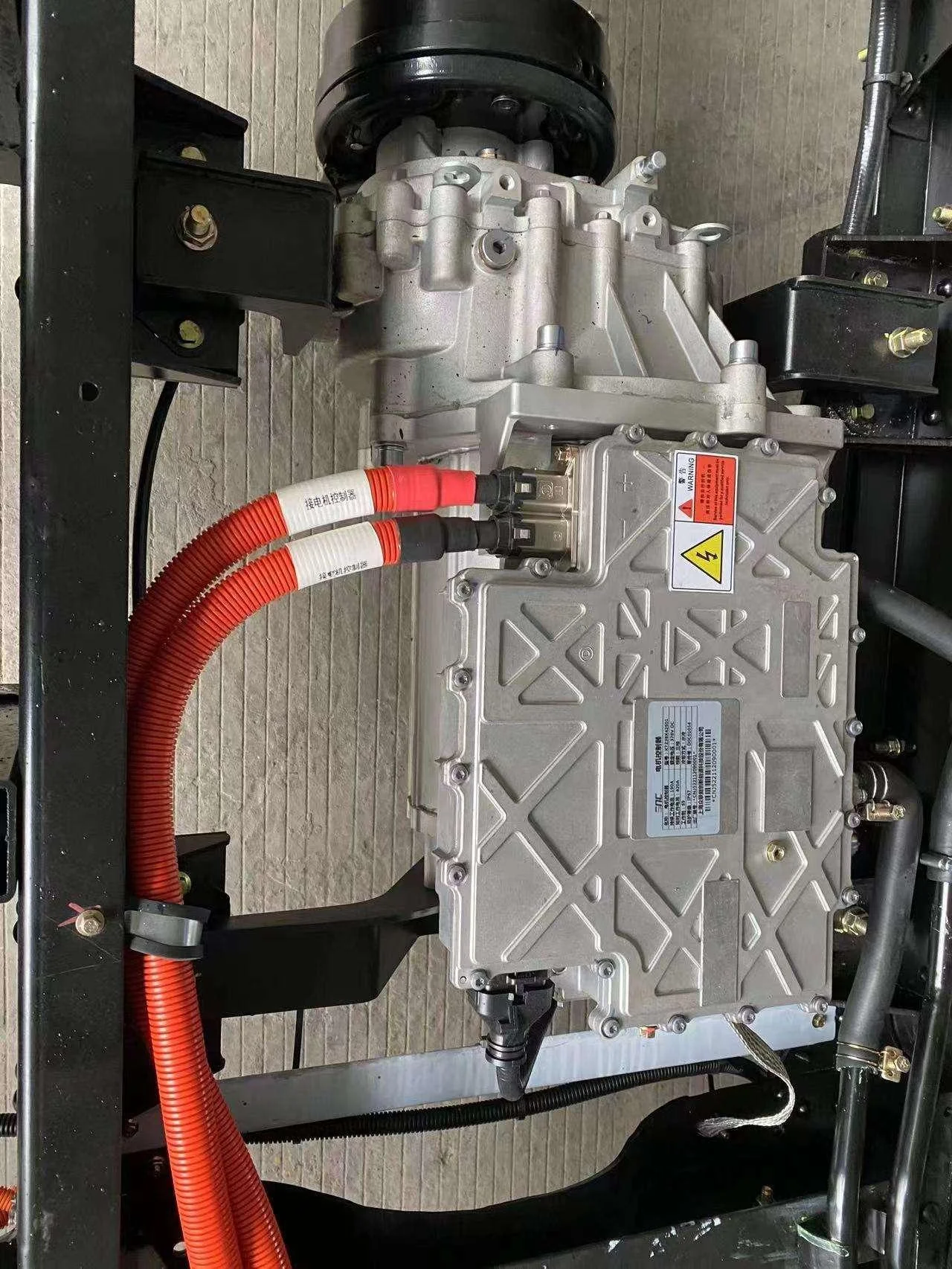 Brogen 60kw 120kw Electric Truck Motor Drive Ev Rear Axle Eaxle E Axle