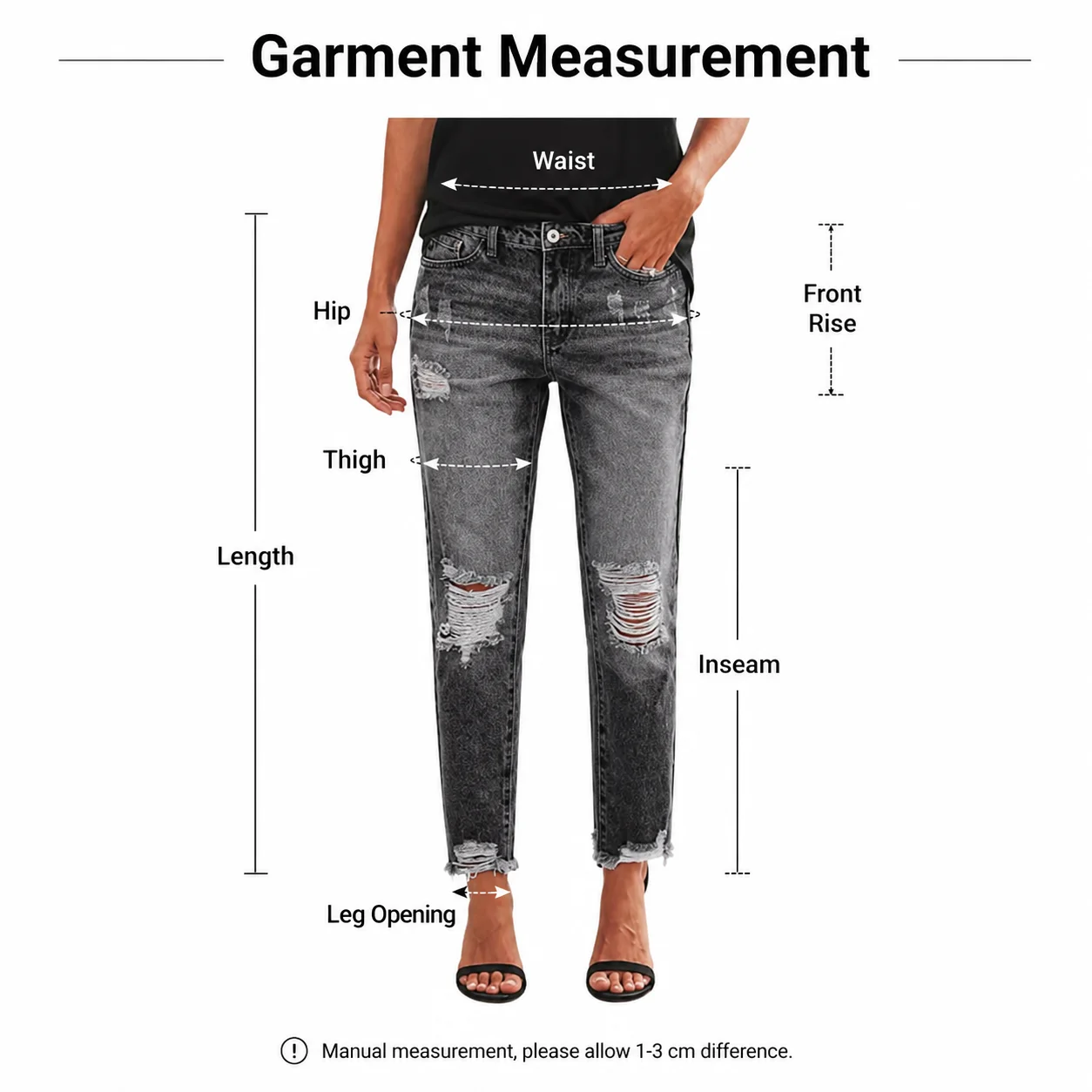 Size measurements