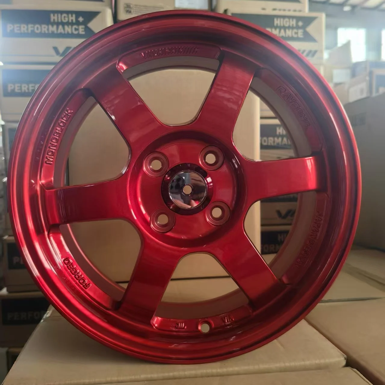 Best Quality 15 Inch 4*114.3 4*100 PCD 40 Passenger Car Alloy 