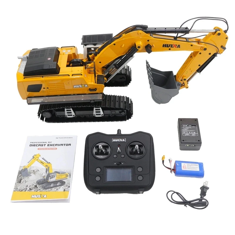 Huina 1599 1:14 Electric Rc Excavator Outdoor Toy