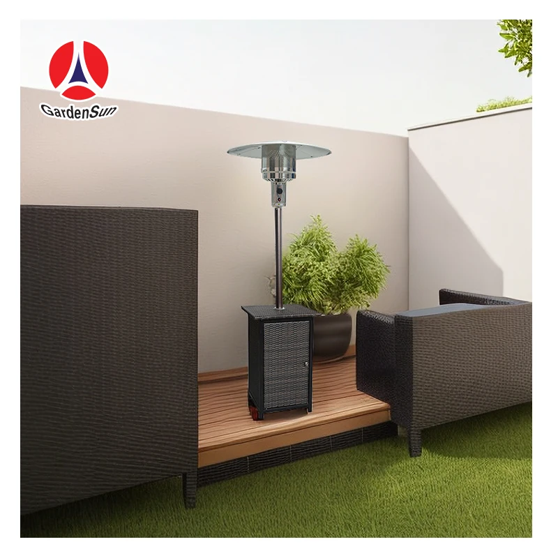 Modern Heater of Cost Performance Gas Room Wood Pellet Patio Heater Fire Flame for Outdoor Use