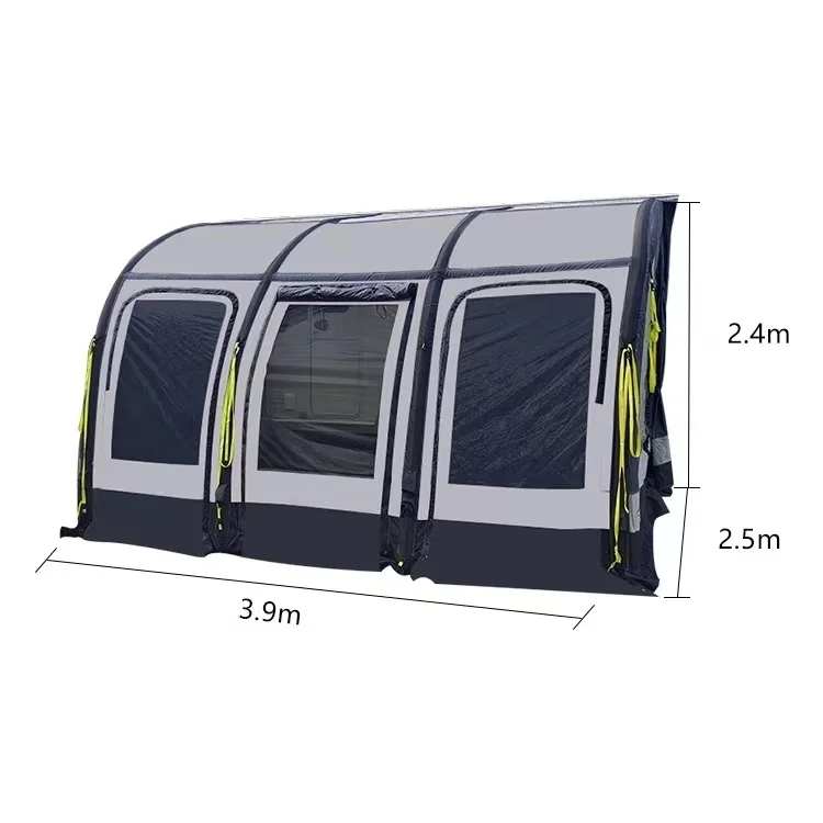 Air Beam Type Waterproof Uv Proof Camper Trailer Porch Awning For Camping 13