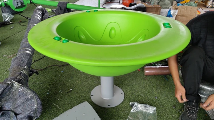 Children's Rotating Bowl Seat for Amusement Park Wholesale Entertainment Facility Children's Single Swivel Chair