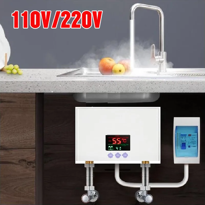 Digital Electric Water Heater Remote Control Instantaneous Tankless