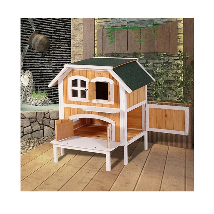 outdoor kitty cottage