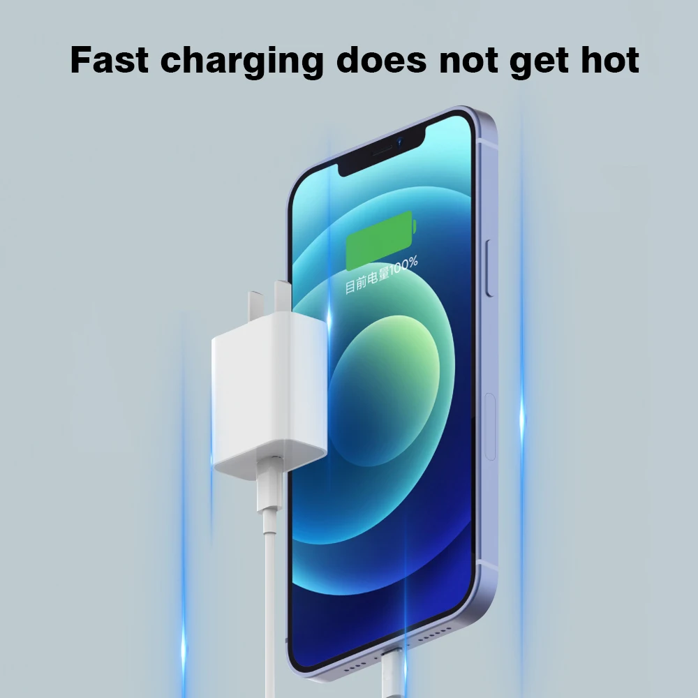 Hot 20w Usb C Power Adapter Wall Fast Charger Mobile Phone Charger For