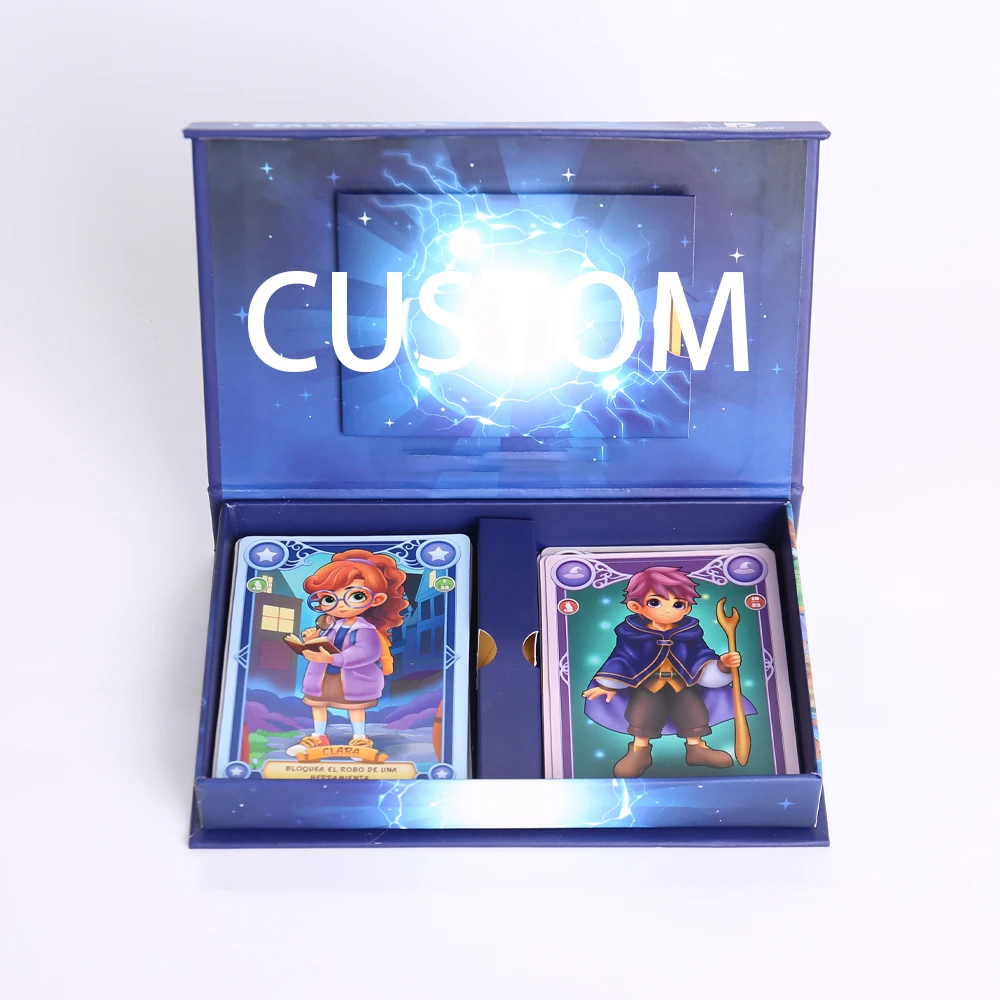 Tilpassede luksus-bokser i papp med klafflukk, spesiallagde brettbare bokser med magnetisk lukking, stive papirbokser, sammenleggbare grossist- og OEM-bokser med logo