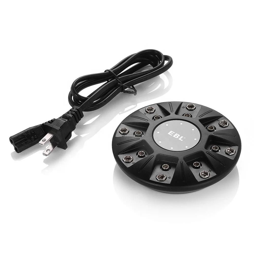 Ebl Professional & Portable Battery Charger For 1 To 8 9v Liion Rechargeable Batteries Buy 9v