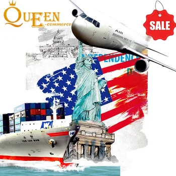 Fba Warehouse Shipping Freight Forwarder to USA Ddp air Transit Cargo by UPS Fedex Pickup Delivery to Door Service