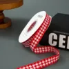 1,5 cm rojo - [100 yardas/rollo]