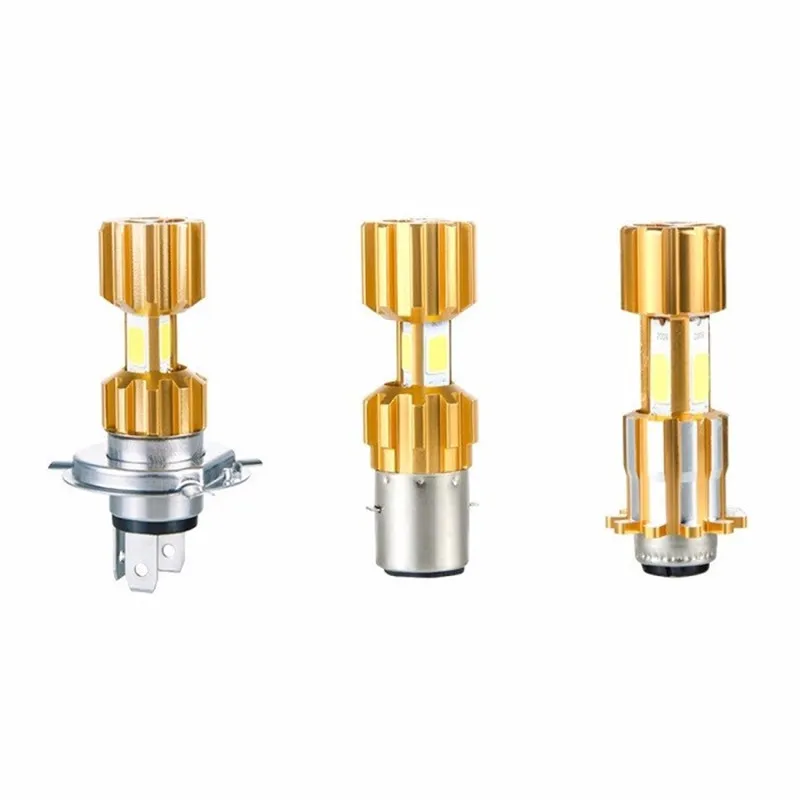 Аксессуары для моторных велосипедов, 12 В, 18 Вт, h4, светодиодная фара для мотоцикла