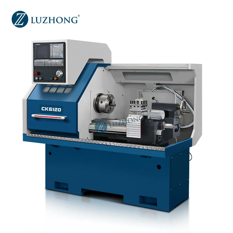 Torno CNC CK6120 Mini: Máquina Horizontal com Velocidade até 2500rpm