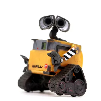 wholesale 6cm Wall-E Robot Antique Style Wall E PVC Technic Action Figures Bricks Compatible Collection Model Toys for Gifts