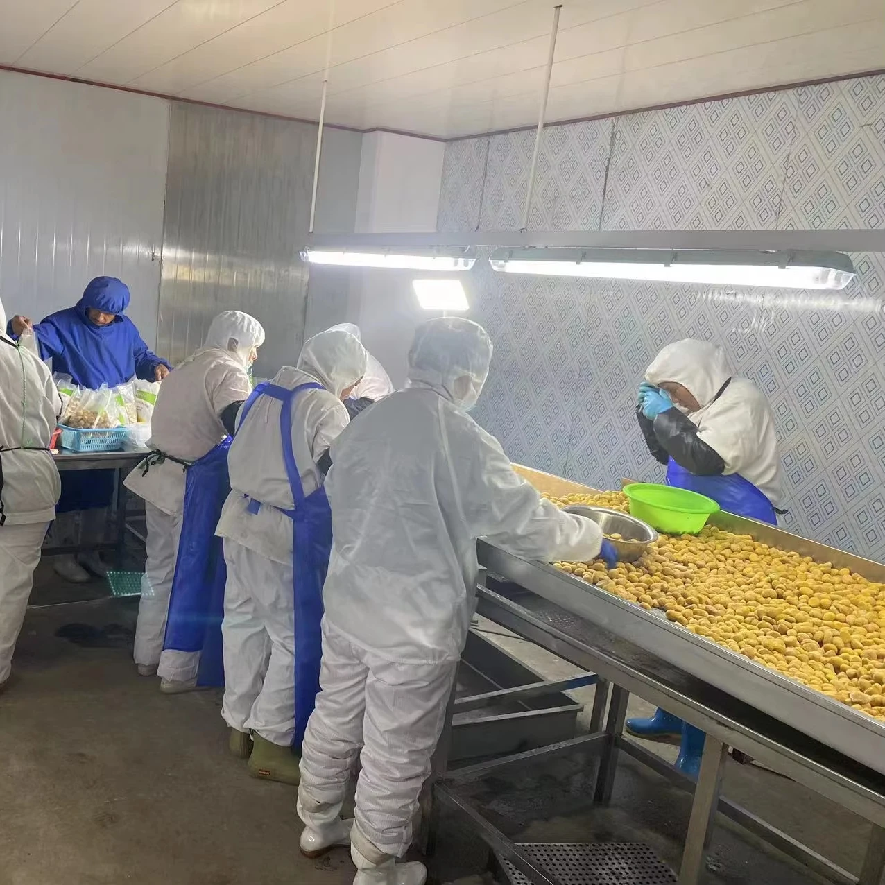 Wholesale Export Good Price Bulk IQF Peeled Frozen Chestnut