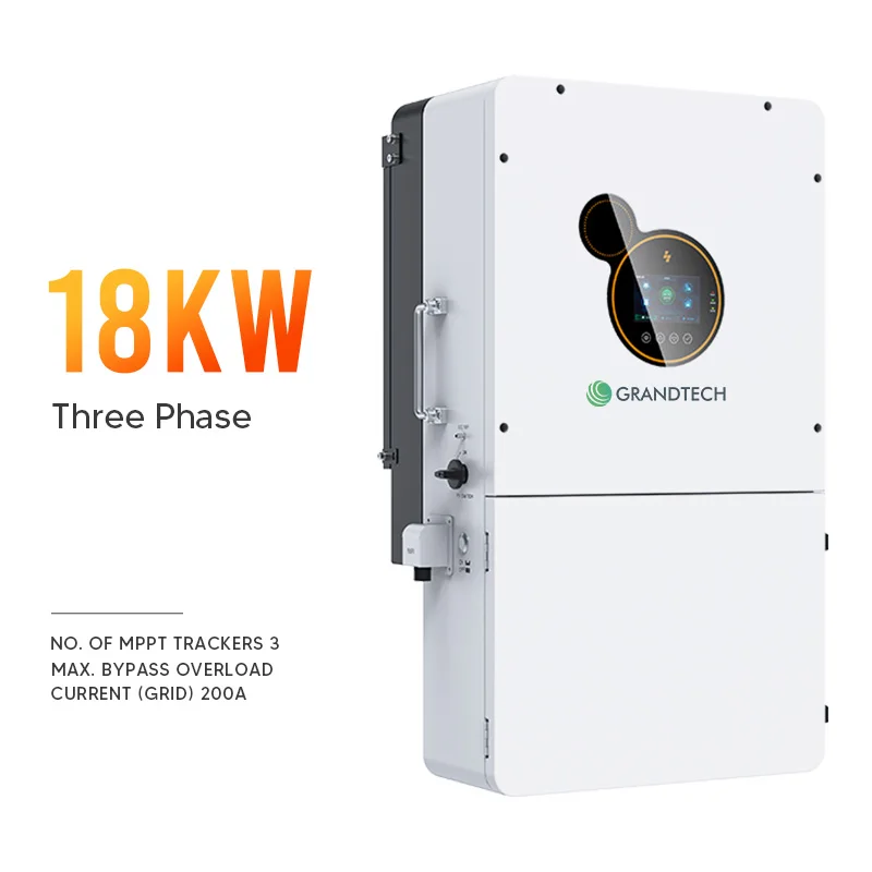 UL-sertifisering lavfrekvensinverter 50 Hz/60 Hz 48 V tre-fase inverter SRNE 14 kW 16 kW 18 kW hybridinverter solkraft