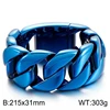 24*3.1*0.85cm-Pulsera azul brillante