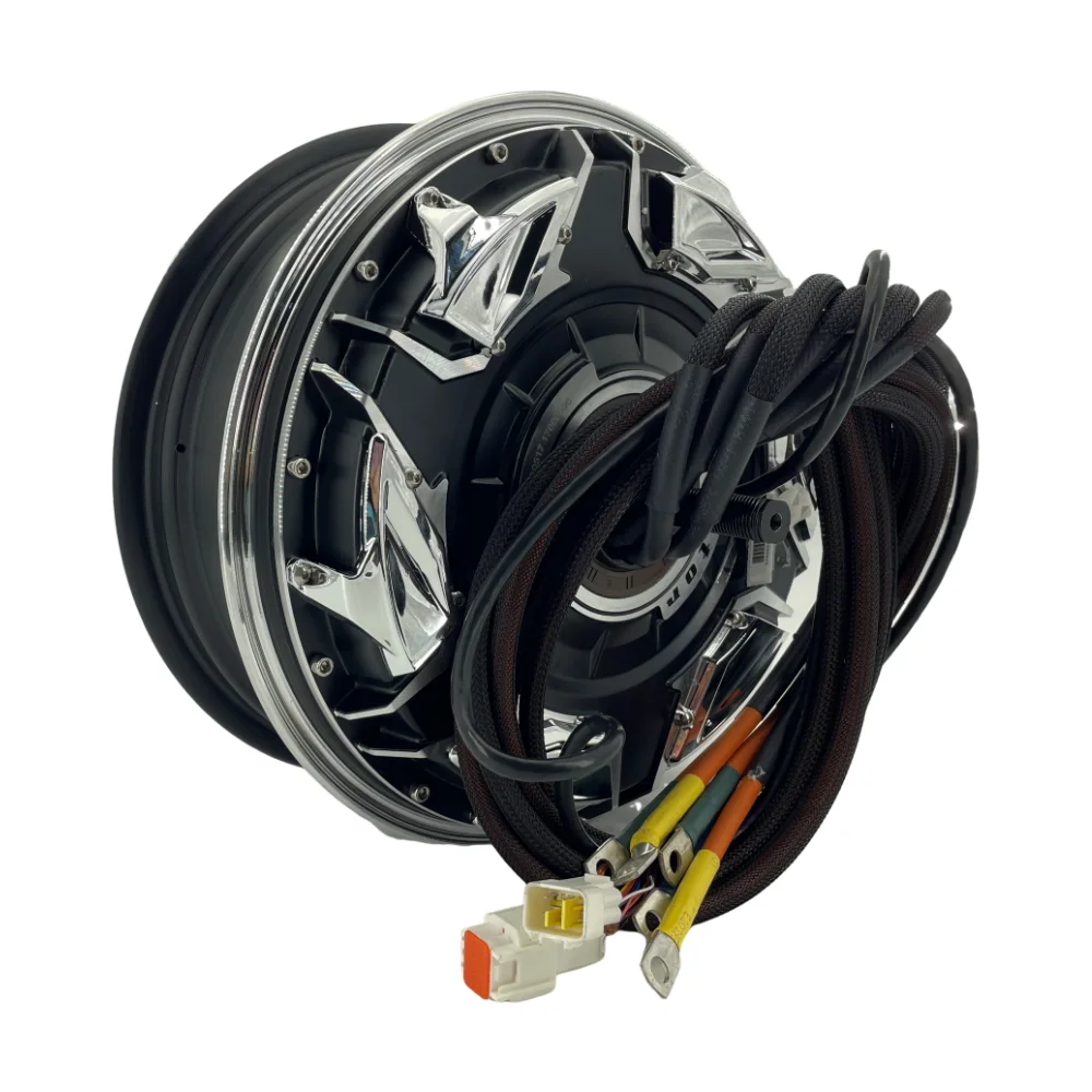 25kw 96V Electric Hub Wheel Motor for E-Scooter Electric Bike