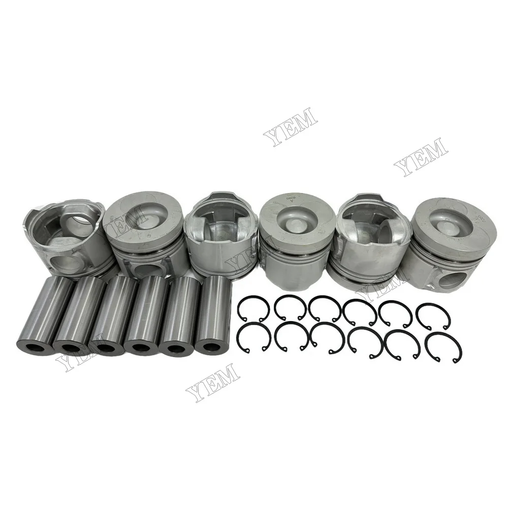 Piston Kit Suitable for Doosan / for Develon DB58 Diesel Engine Spare Parts 2