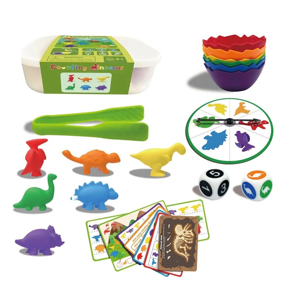 Counting Matching Game with Sorting Cups Color Classification and